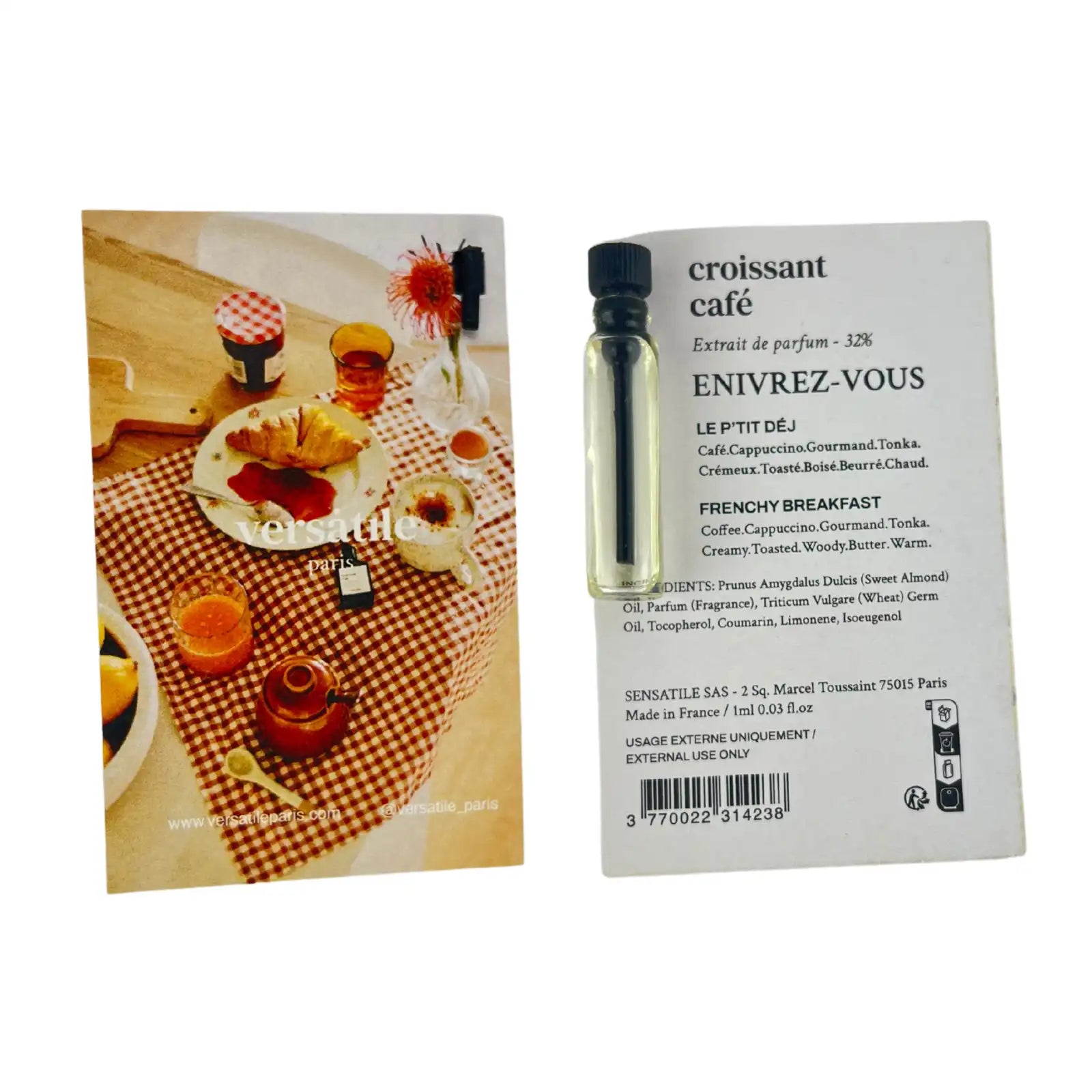 Croissant Cafe 1ml Vial