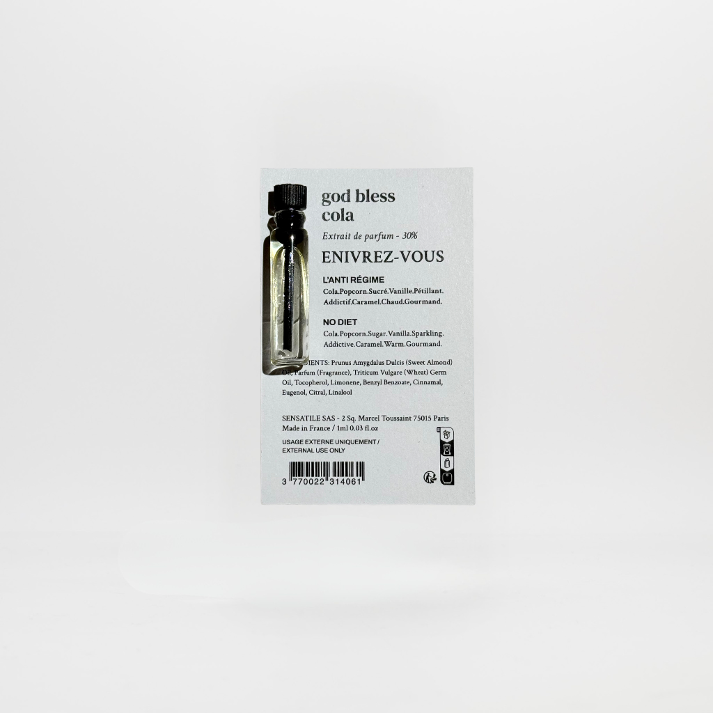 God bless cola 1ml Vial