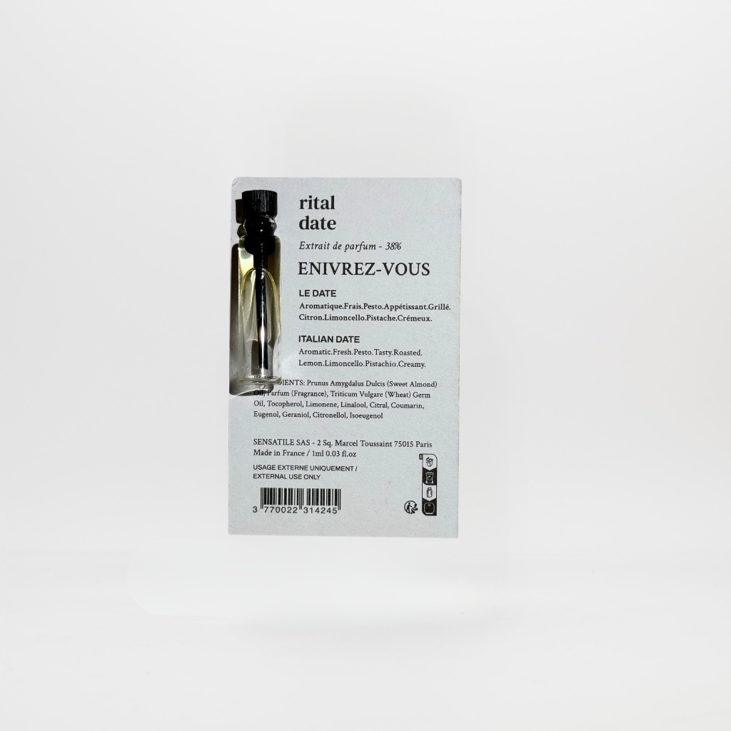 Rital Date 1ml Vial